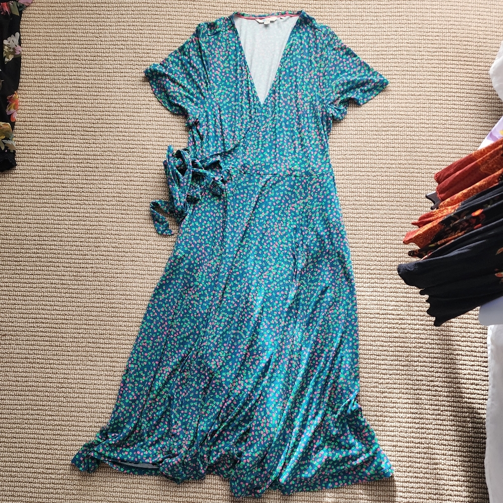 Boden Jersey Wrap Dress